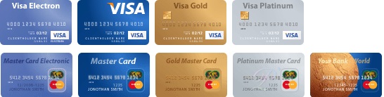 visa & mastercard